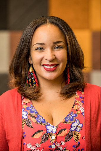 Headshot of Dr.Cheryl Camacho, Chief Learning and Program Officer at i.c.stars.