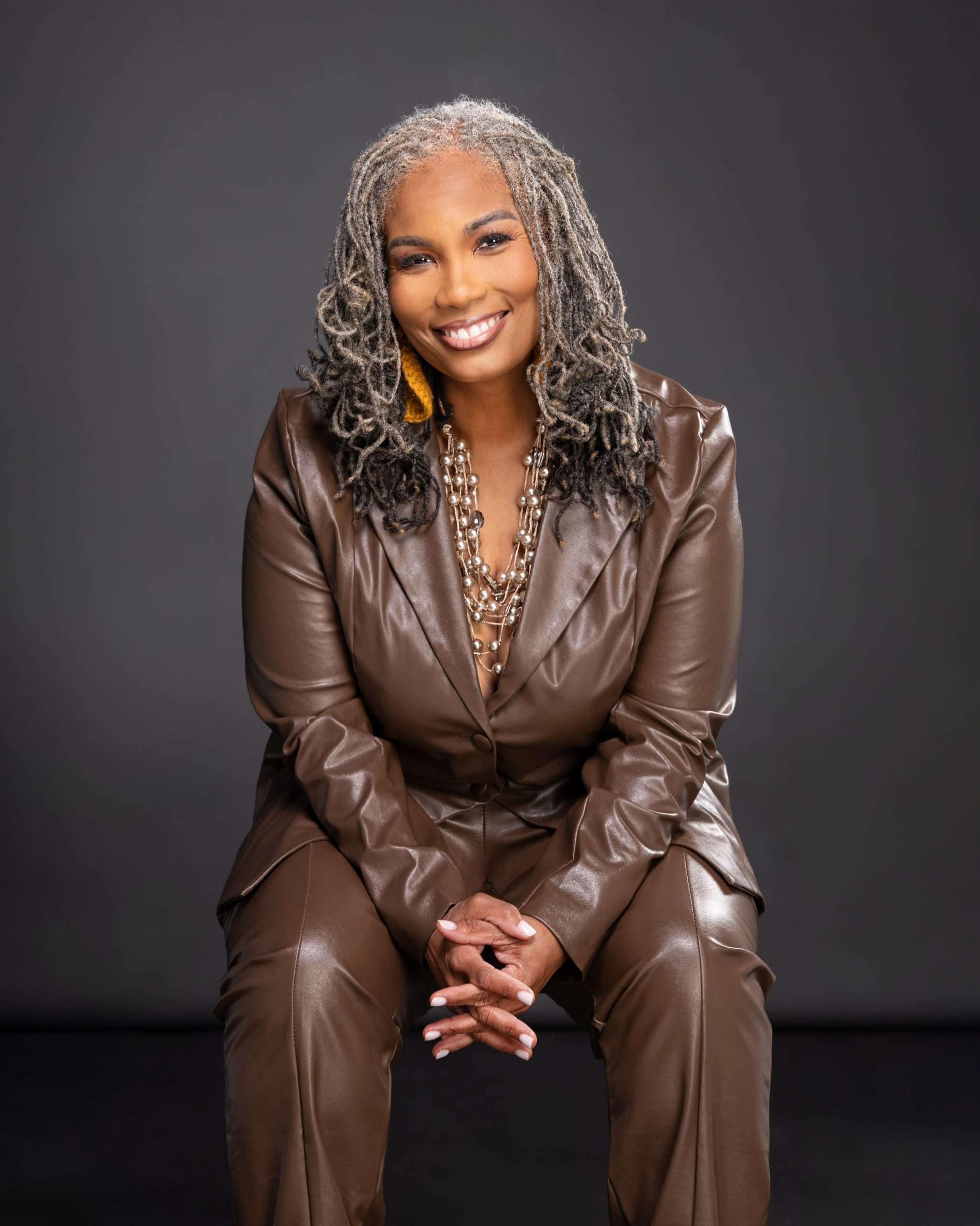 Headshot of Dr. Stacia Thompson, the President & CEO of Sherman Phoenix.